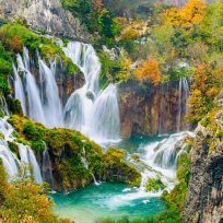 Плитвички езера, пещерата Постойна яма и езерото Блед — снимка 7